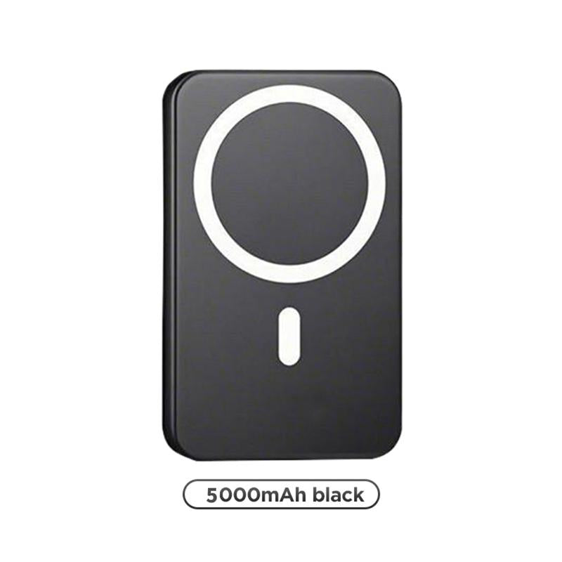 Power Up Anywhere: 5000mAh Magnetic Power Bank with Wireless Fast Charging for iPhone 17/16/15/14/13/12/Plus/Pro Max - Compact & Portable Battery Solution