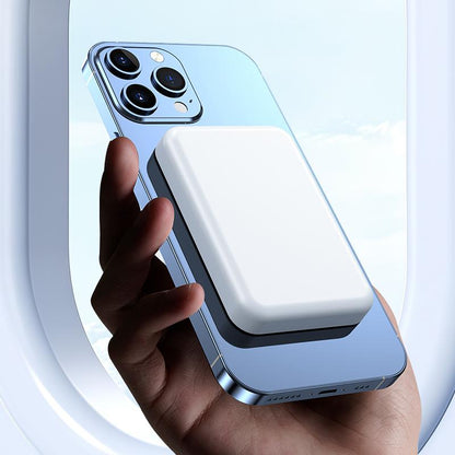 Power Up Anywhere: 5000mAh Magnetic Power Bank with Wireless Fast Charging for iPhone 17/16/15/14/13/12/Plus/Pro Max - Compact & Portable Battery Solution
