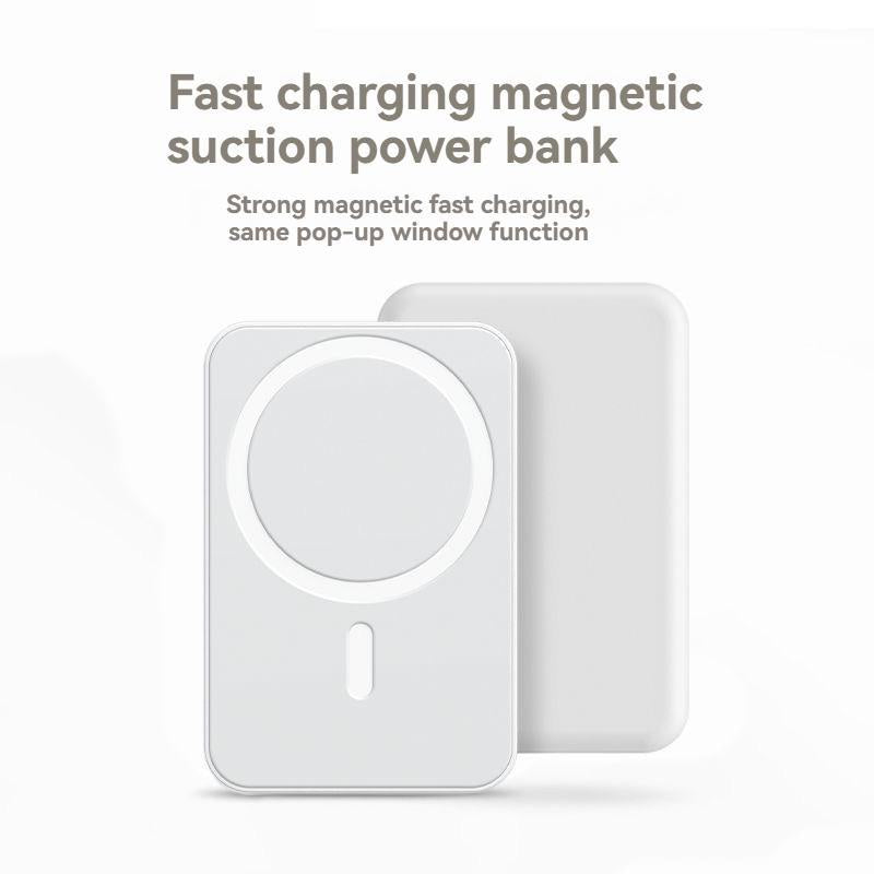 Power Up Anywhere: 5000mAh Magnetic Power Bank with Wireless Fast Charging for iPhone 17/16/15/14/13/12/Plus/Pro Max - Compact & Portable Battery Solution