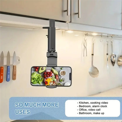 Experience Ultimate Convenience with the Foldable Adjustable Airplane Phone Holder Stand – Perfect for Travel on Flights, Trains, and Cars!