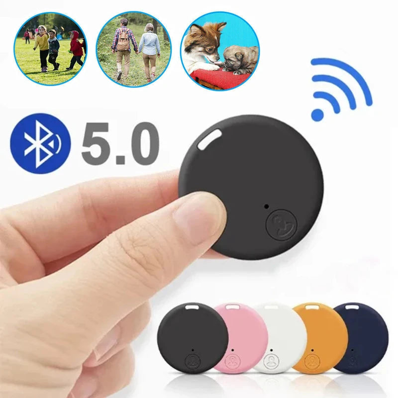 Stay Connected and Secure with the Mini GPS Tracker - Your Ultimate Bluetooth 5.0 Anti-Lost Device for Pets, Kids, Bags, and Wallets!