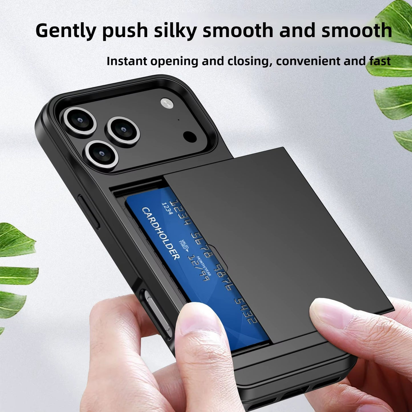 Premium Wallet Case for iPhone 17 Pro Max & 15 Series - Slim, Heavy Duty Protection with Hidden Card Holder