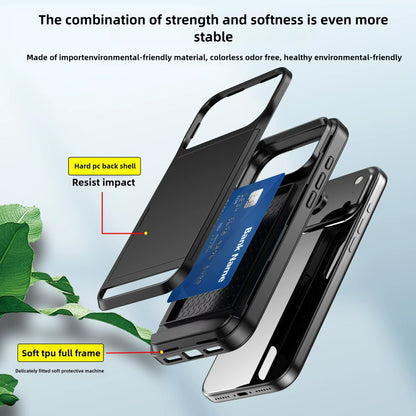 Premium Wallet Case for iPhone 17 Pro Max & 15 Series - Slim, Heavy Duty Protection with Hidden Card Holder